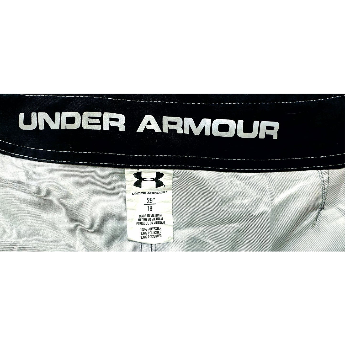 UNDER ARMOUR DARK BLUE SIZE-L SHORTS