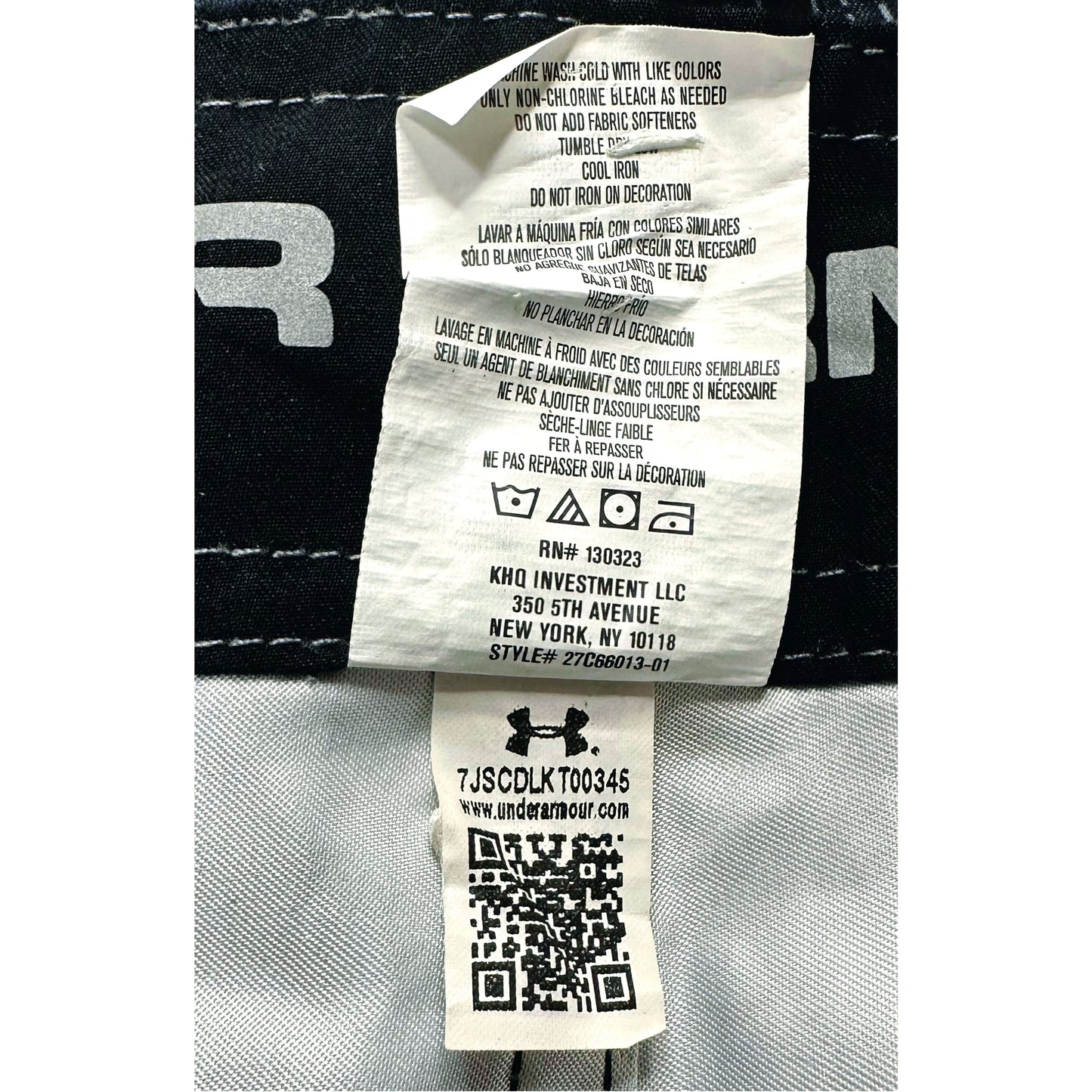 UNDER ARMOUR DARK BLUE SIZE-L SHORTS