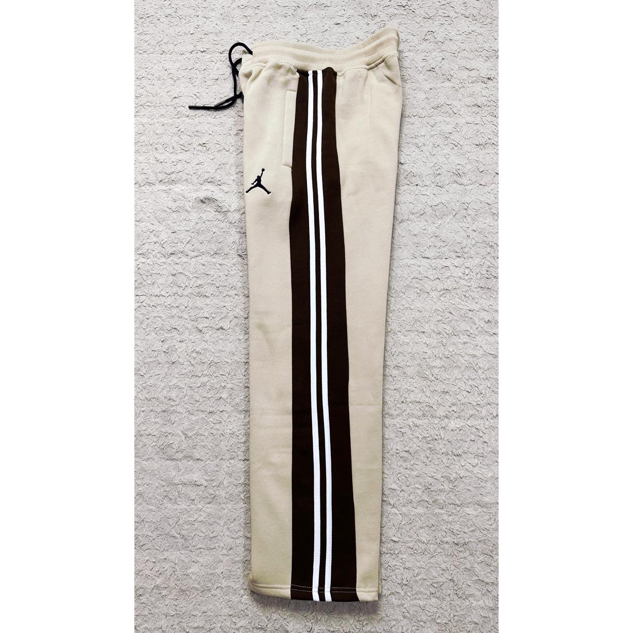 Jordan Heavy GSM Track Pants – Beige Elite Edition | Stylish & Durable Premium Wear