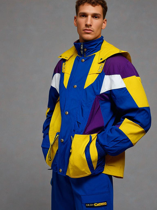 MAOBRD MULTICOLOR HEAVYDUTY JACKET SIZE XL .