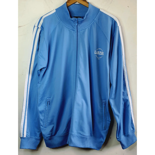 LAKERS BLUE BASKETBALL JACKET  SIZE XL