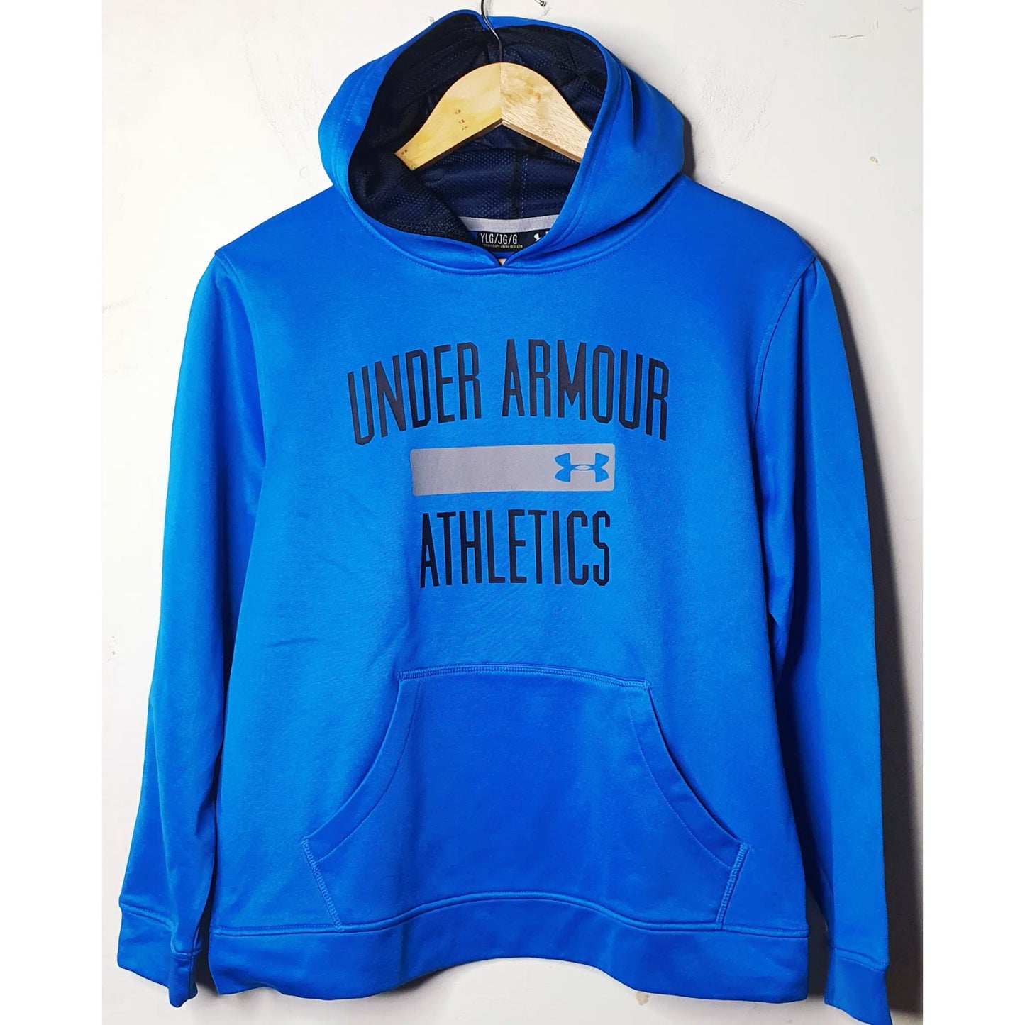 UNDERARMOUR ATHLETICS BLUE HOODIE