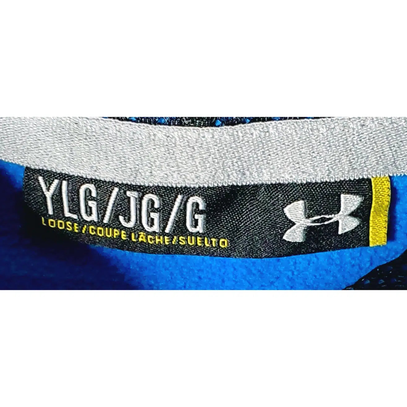 UNDERARMOUR ATHLETICS BLUE HOODIE