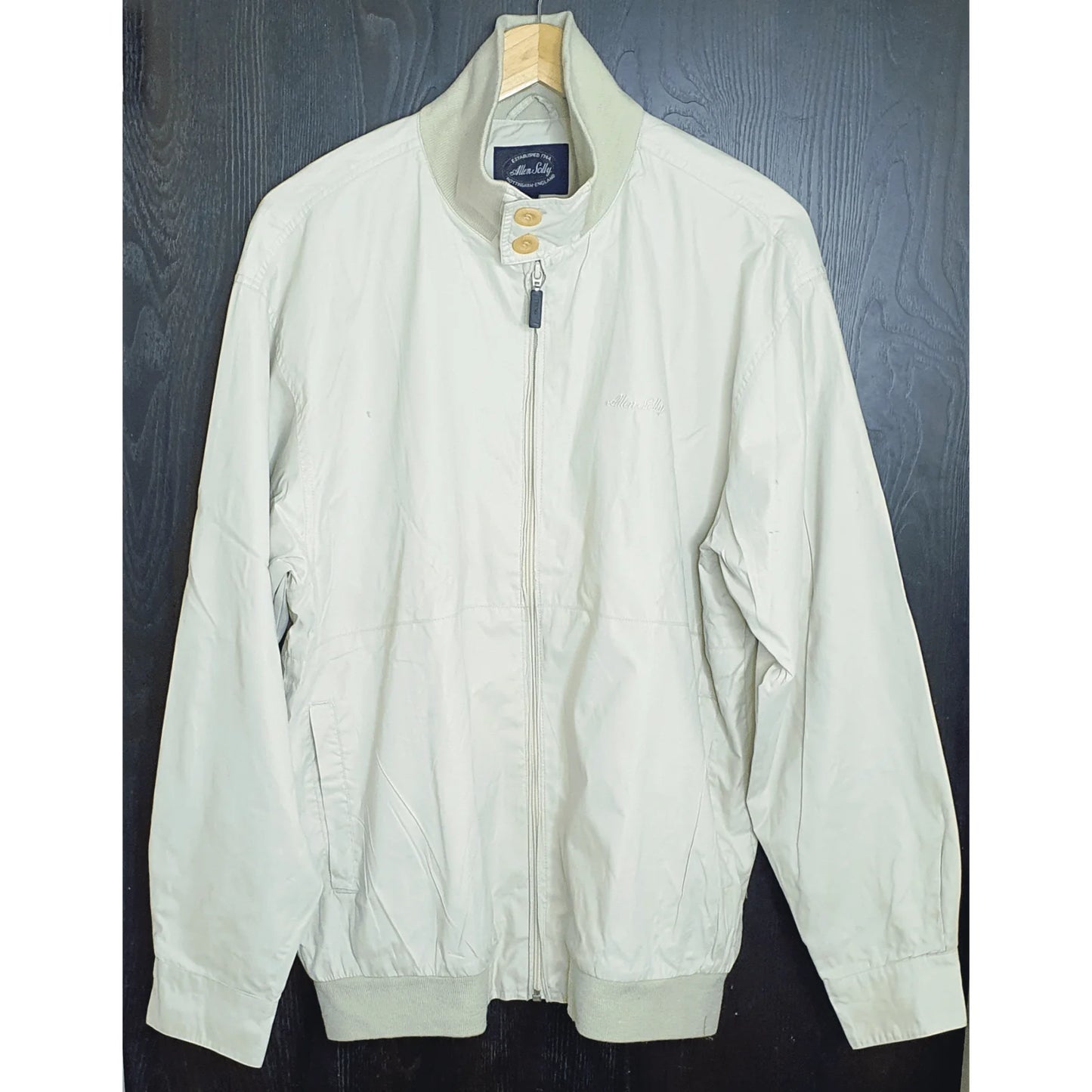 ALLEN SOLLY WHITE SIZE 2XL JACKET