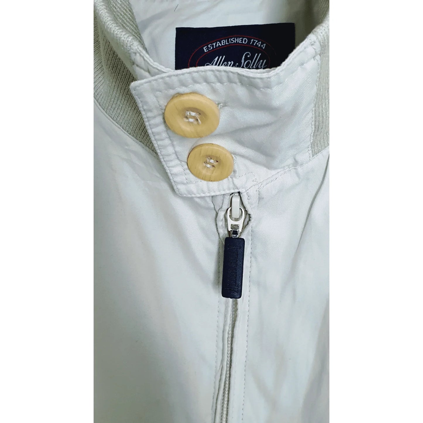 ALLEN SOLLY WHITE SIZE 2XL JACKET