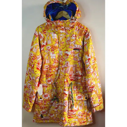 Printed Yellow Custom Duty SIZE: Xl Jacket