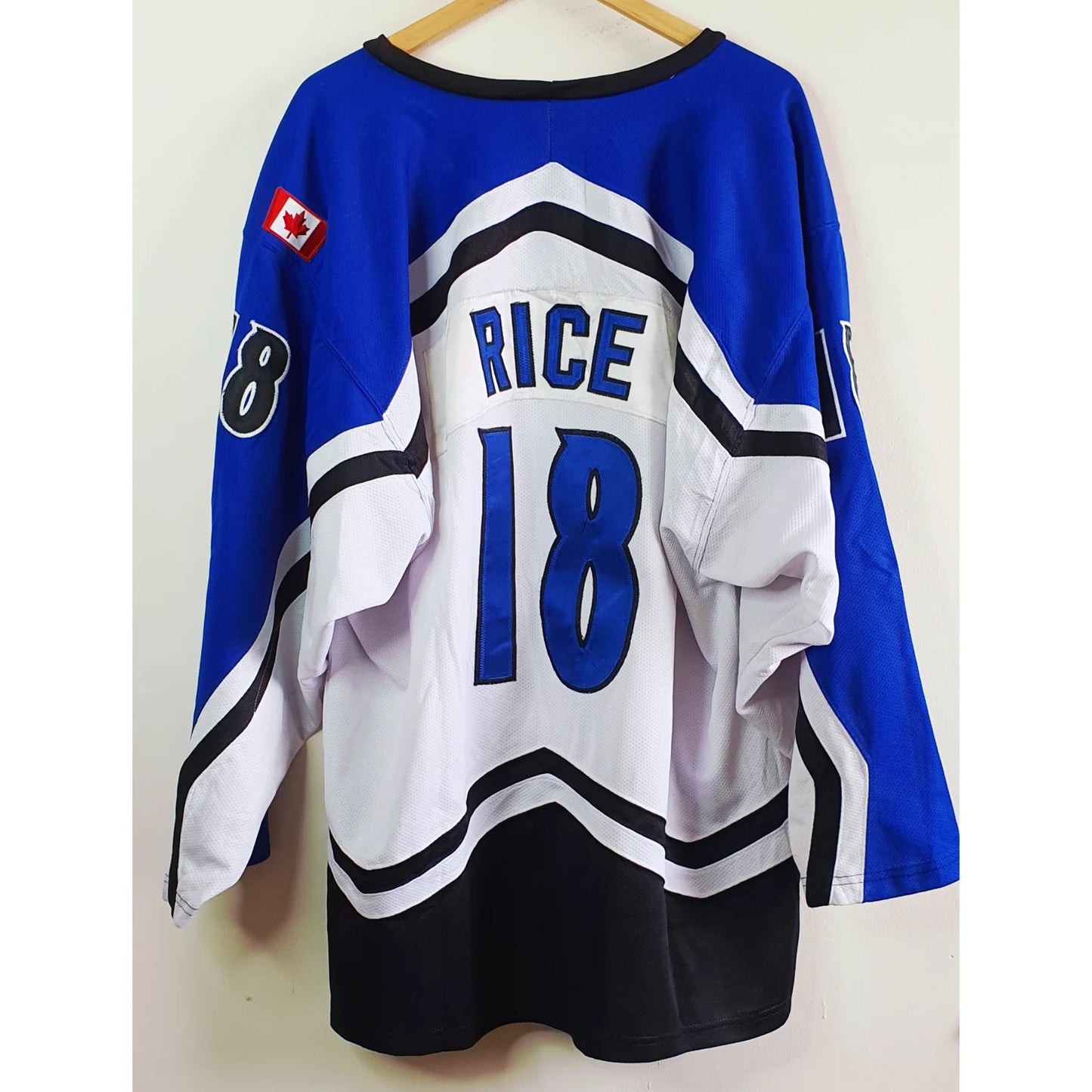 BLUE ICE HOCKEY JERSEY WITH FRONT GRAPHIC