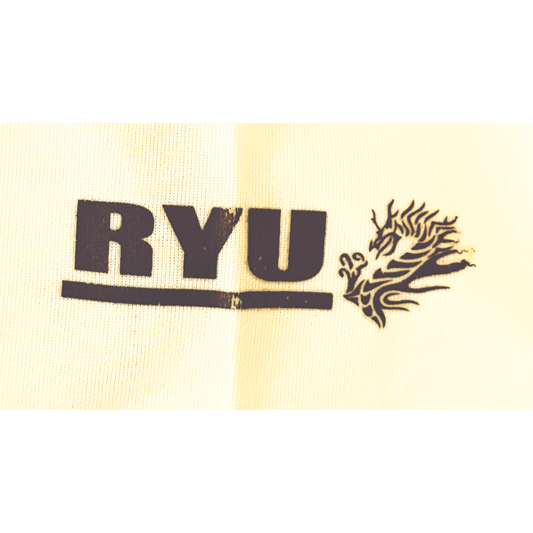 RYU WHITE L SIZE SPORTSWEAR JACKET