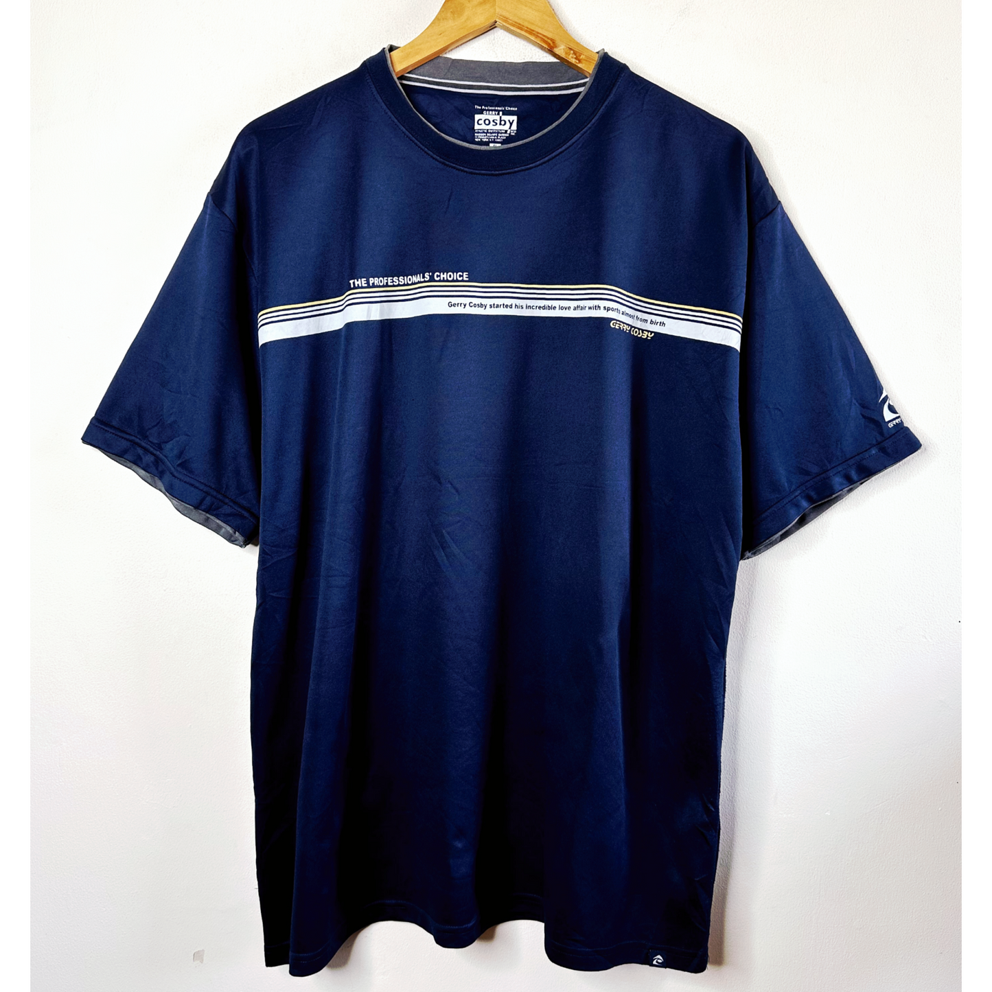 COSBY BLUE XL SIZE DRI-FIT SPORTS TEE