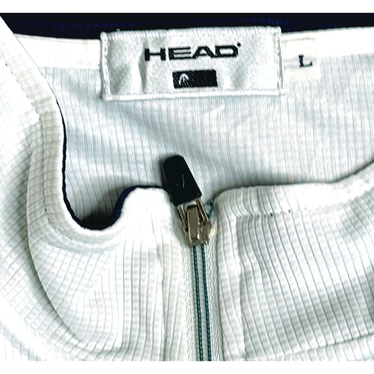 HEADS WHITE L SIZE TEE SPORTSWEAR JACKET