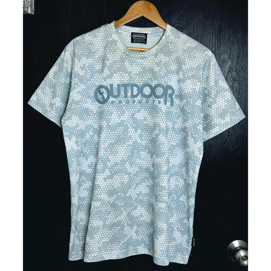 OUTDOOR WHITE XL SIZE DRI-FIT SPORTS TEE