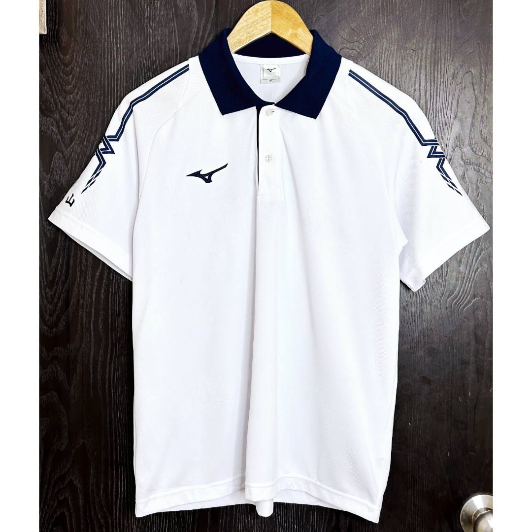 MIZUNO DRI-FIT SPORTS TEE WHITE SIZE M