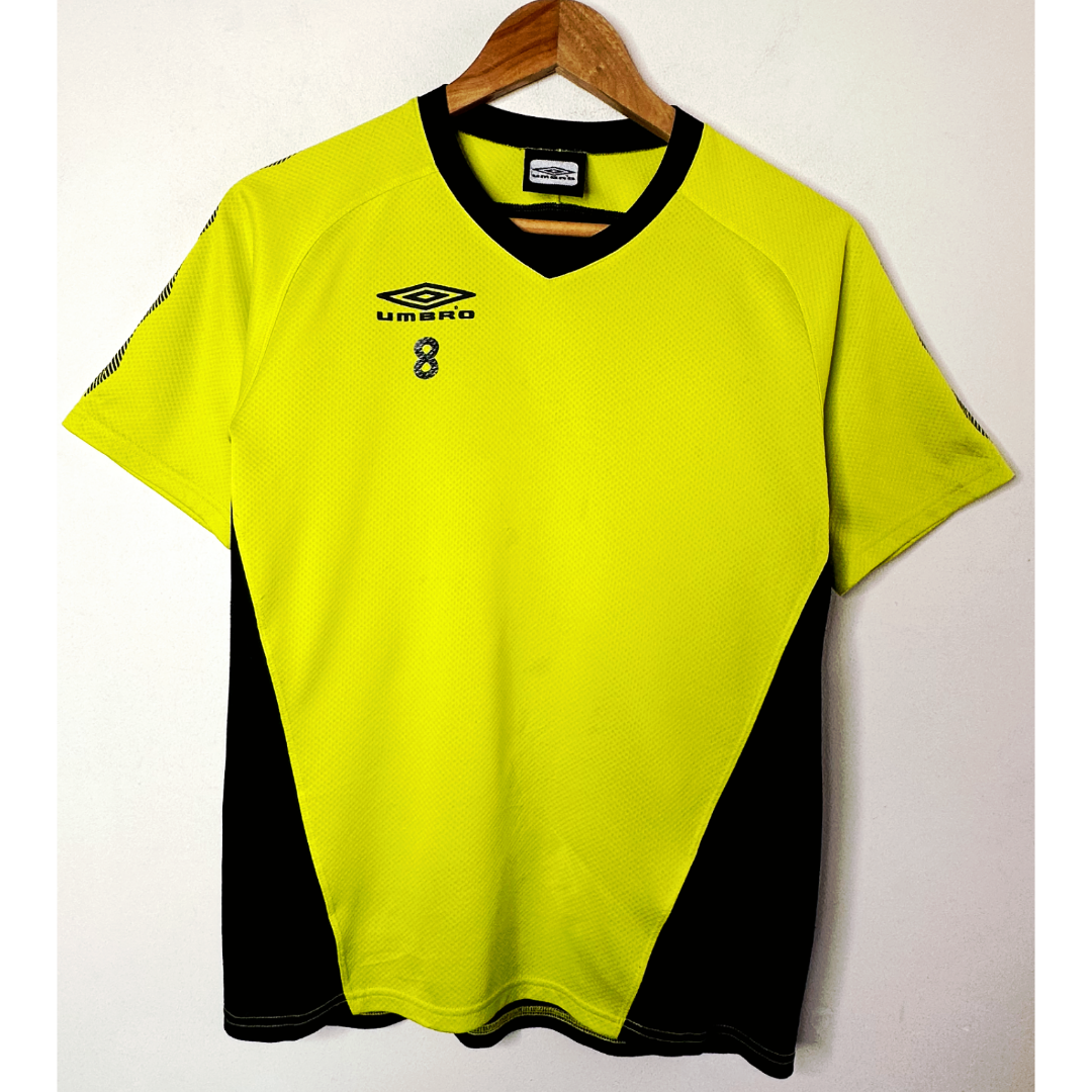 UMBRO YELLOW XS SIZE DRI-FIT SPORTS TEE