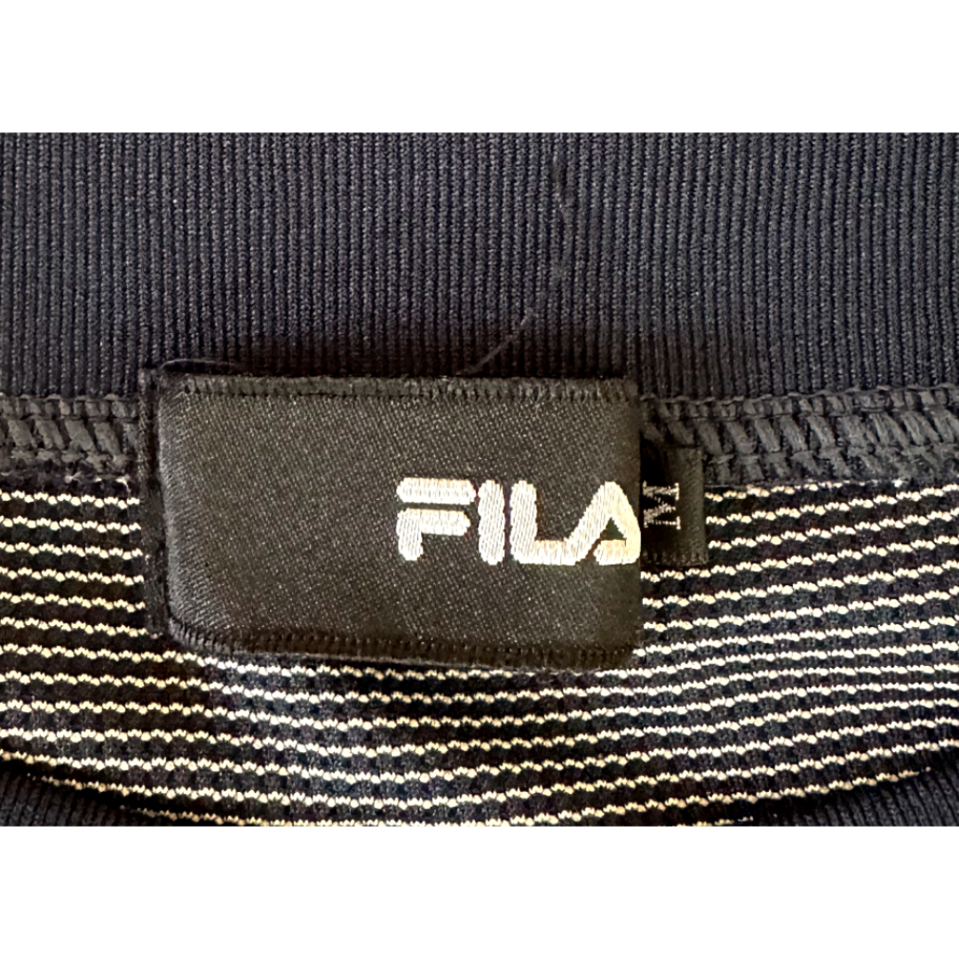 FILA BLUE SIZE L DRI-FIT SPOTS TEE