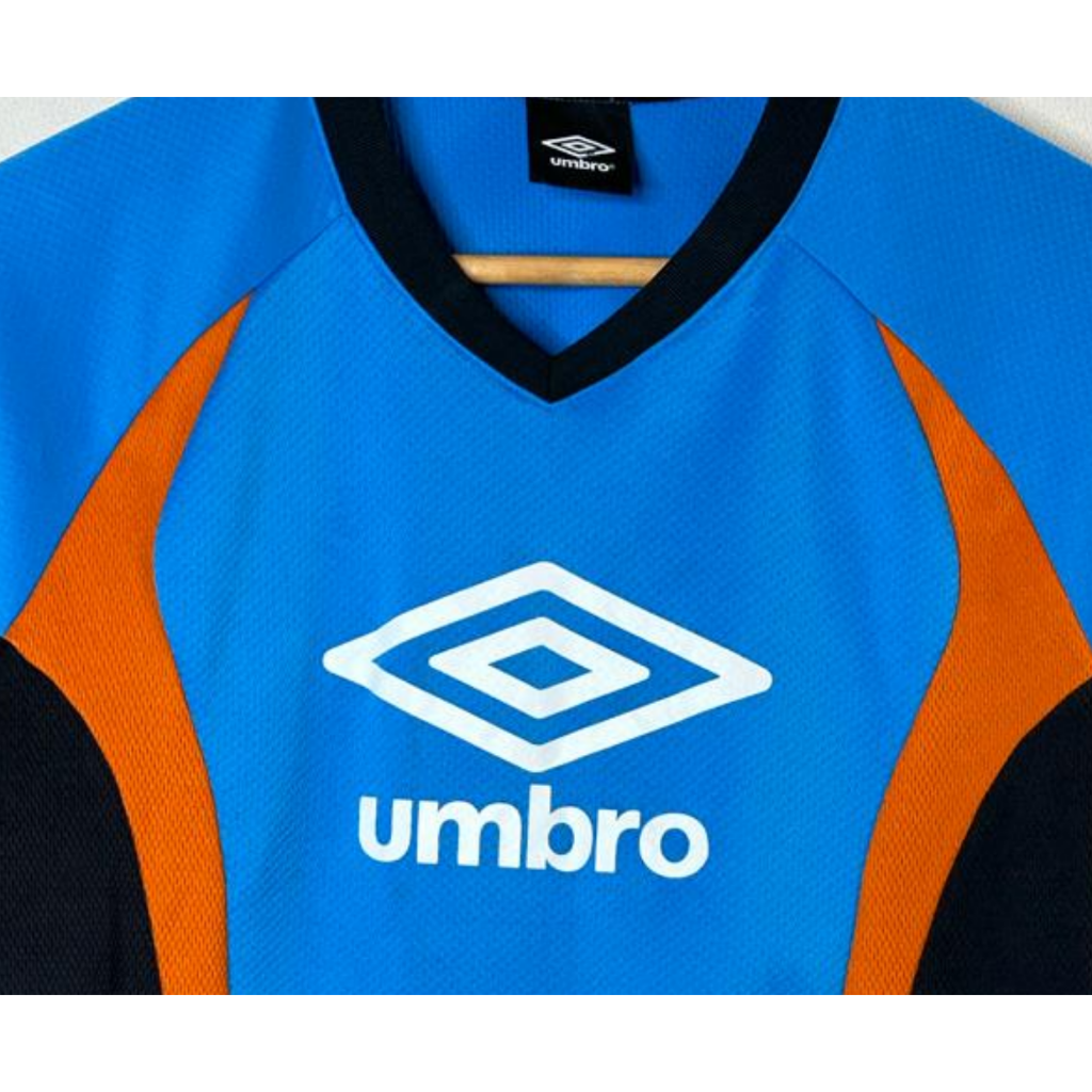 UMBRO BLUE S SIZE DRI-FIT SPORTS TEE