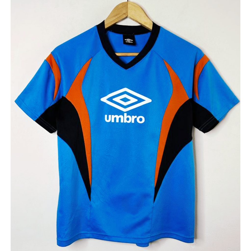 UMBRO BLUE S SIZE DRI-FIT SPORTS TEE