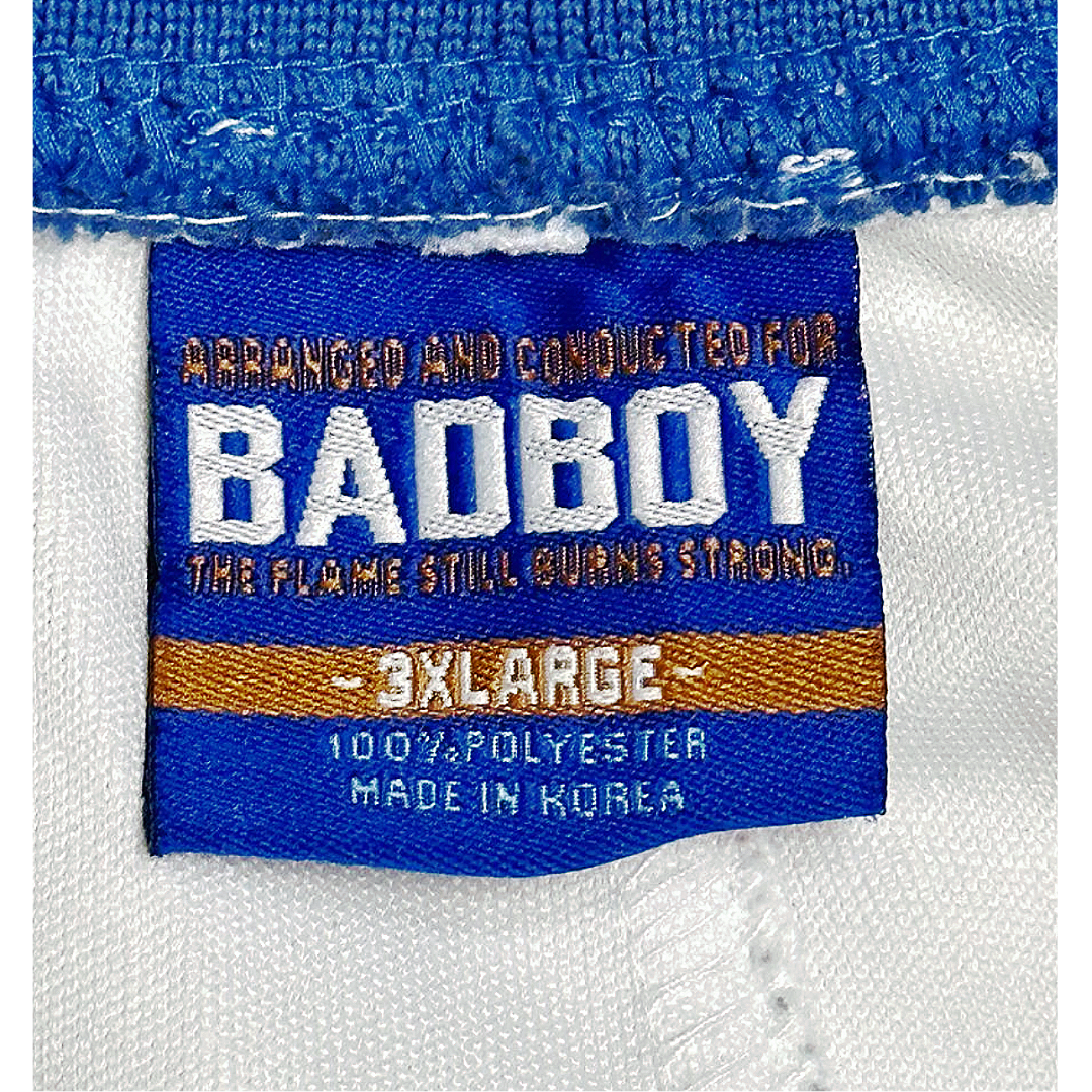 BADBOY WHITE SIZE 3X SHORTS