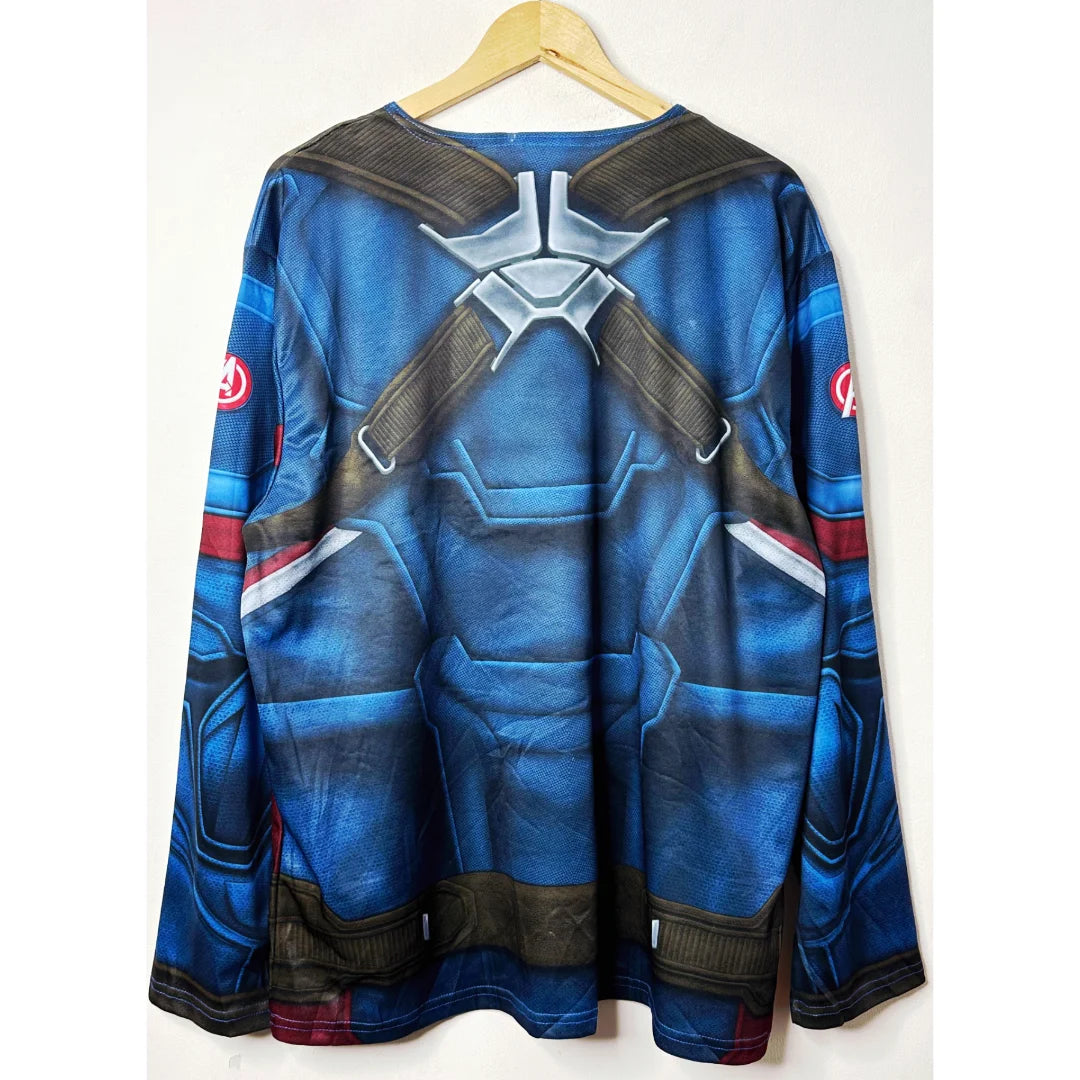 MARVEL RUBIES BLUE SIZE XL ICE HOCKEY JERSEY