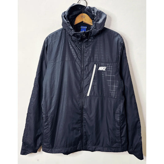 NIKE BLACK SIZE M WINDBREAKER SIZE: M JACKETS