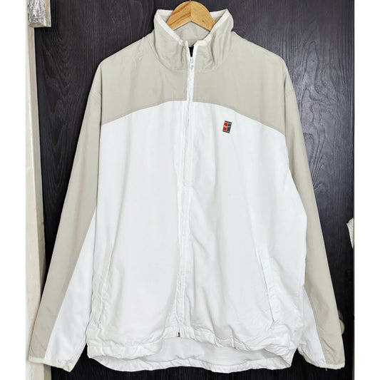 NIKE WHITE SIZE 2XL WINDBREAKER JACKETS