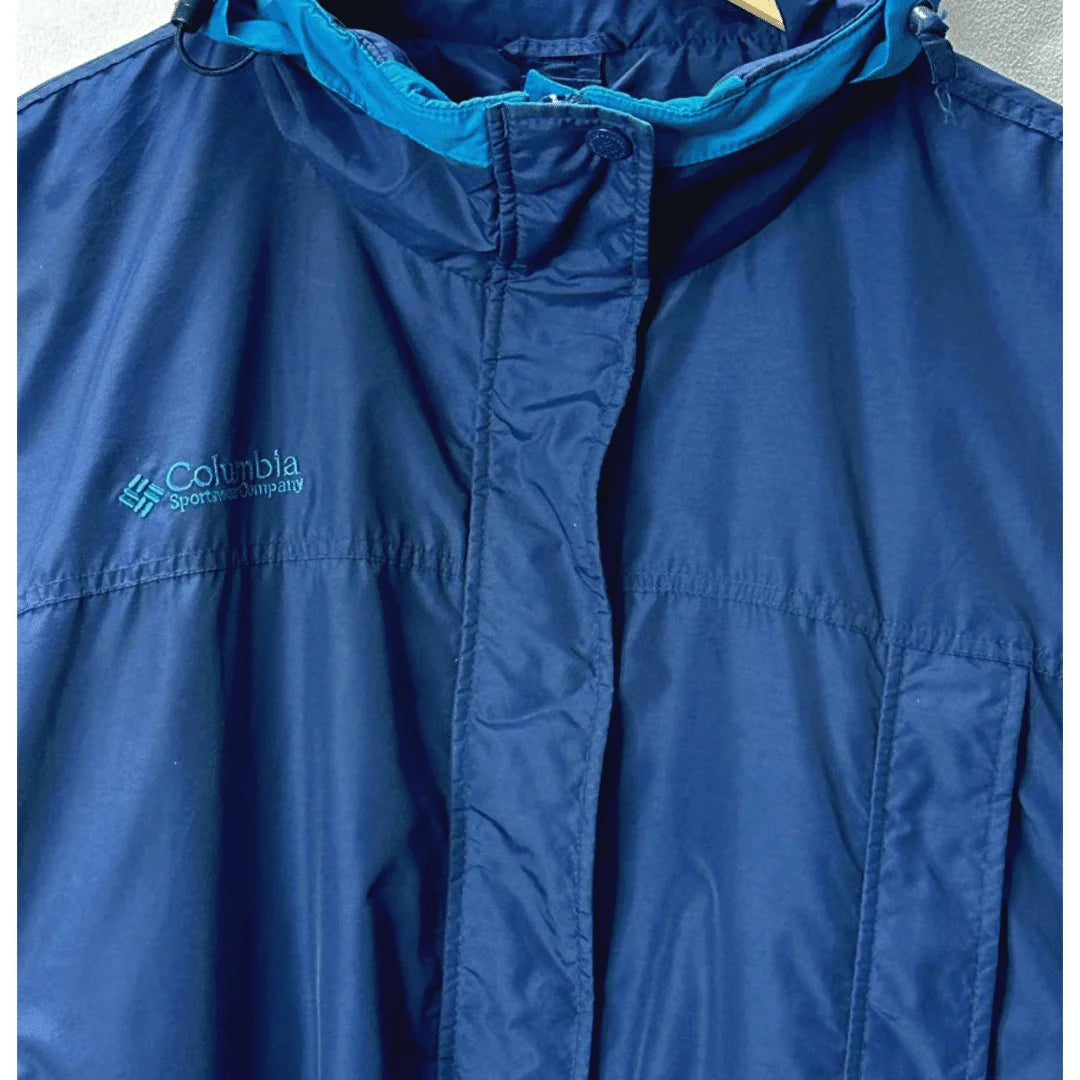 COLUMBIA BLUE SIZE XL WINDBREAKER JACKETS