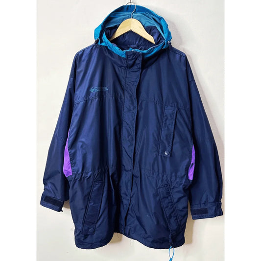 COLUMBIA BLUE SIZE XL WINDBREAKER JACKETS