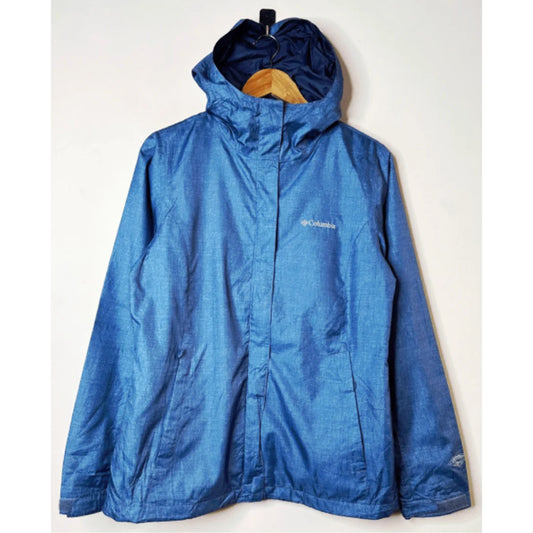 COLUMBIA BLUE SIZE M WINDBREAKER JACKETS