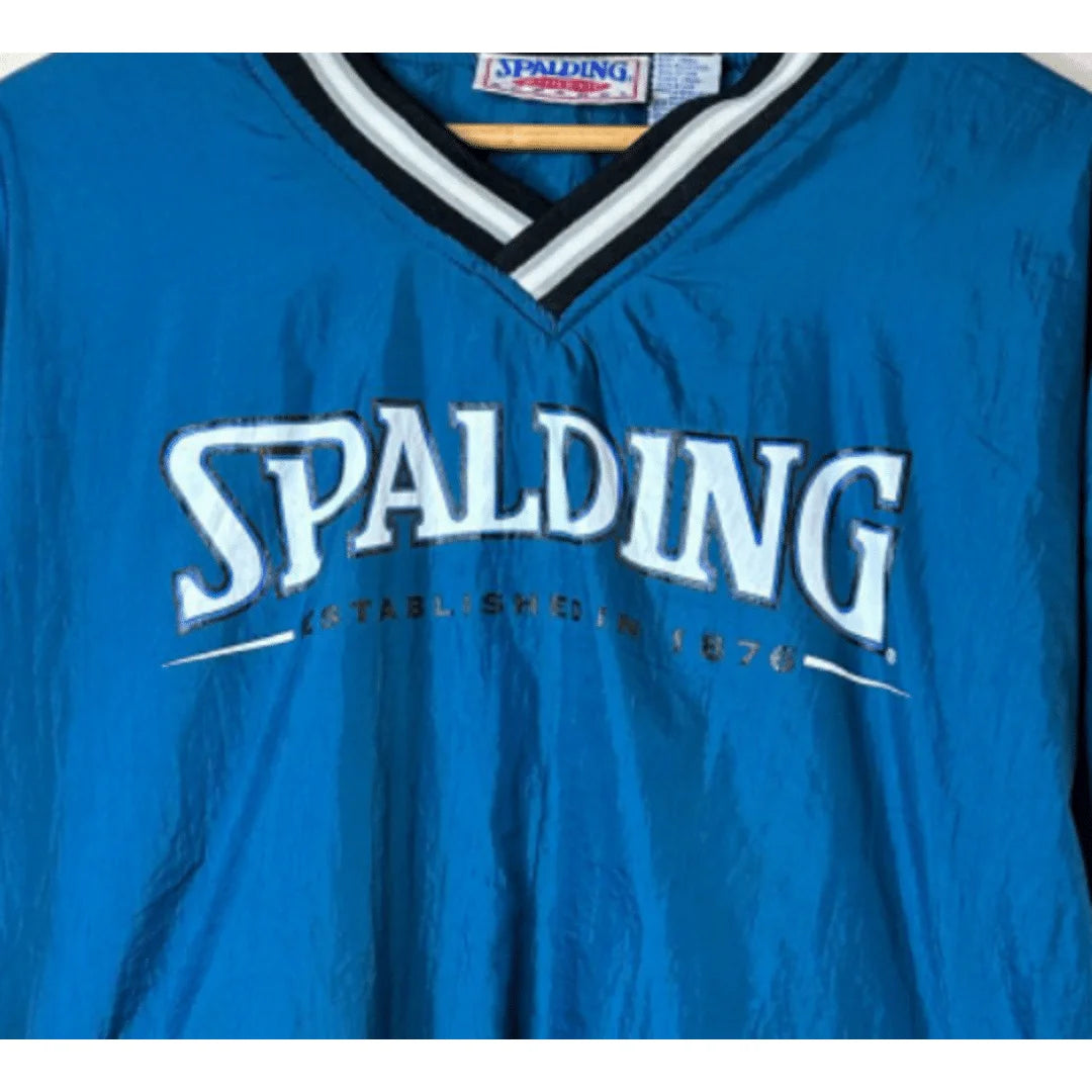 SPALDING BLUE SIZE XL SWEATSHIRT