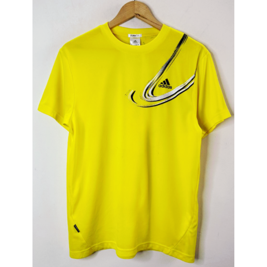 ADIDAS YELLOW SIZE M JERSEY