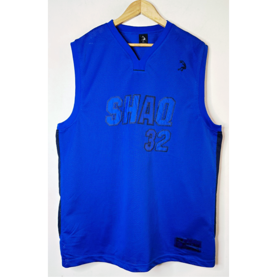 SHAQ BLUE SIZE 2XL BASKETBALL JERSEY