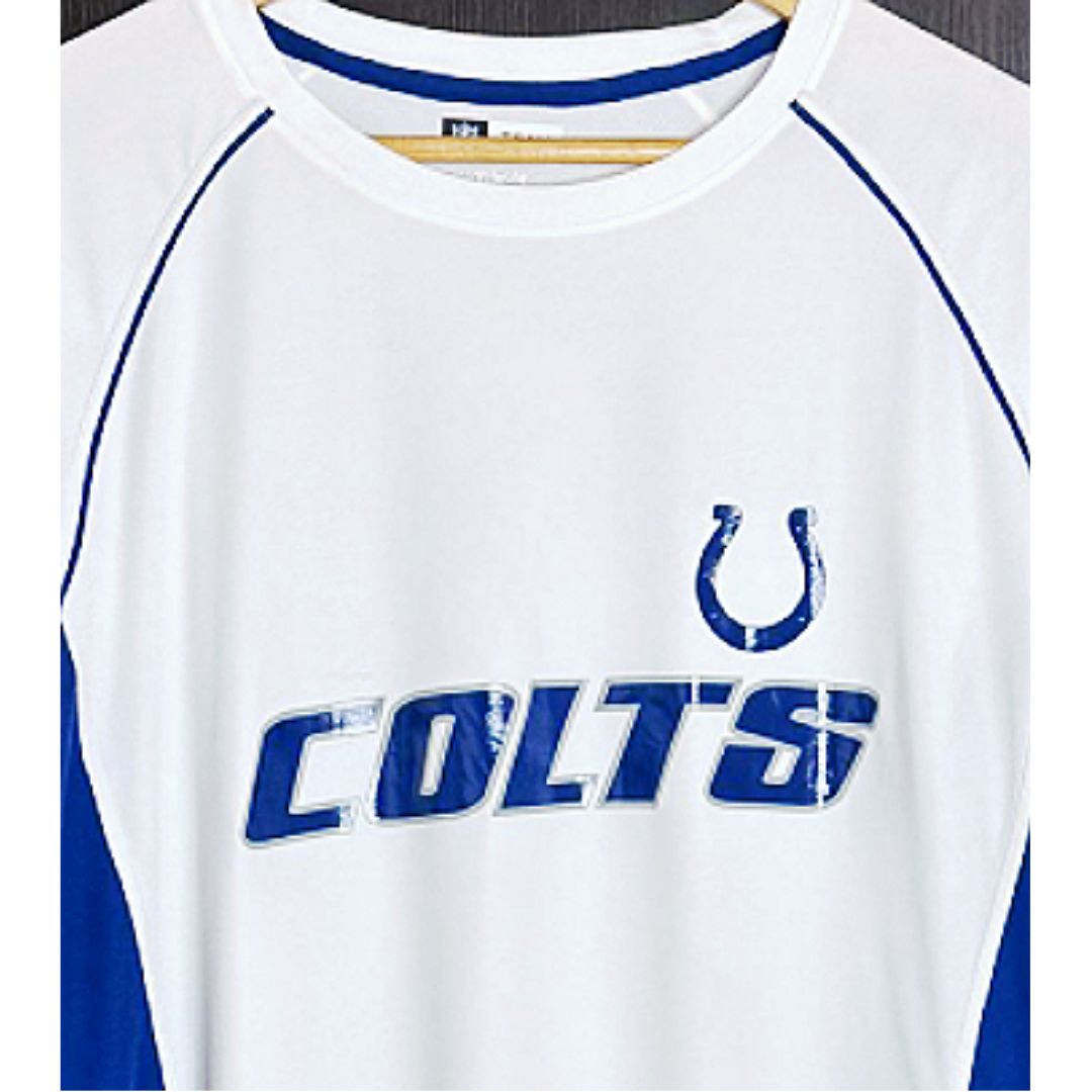 COLTS NFL TEAM APPAREL SIZE 2XL PREMIUM JERSEY