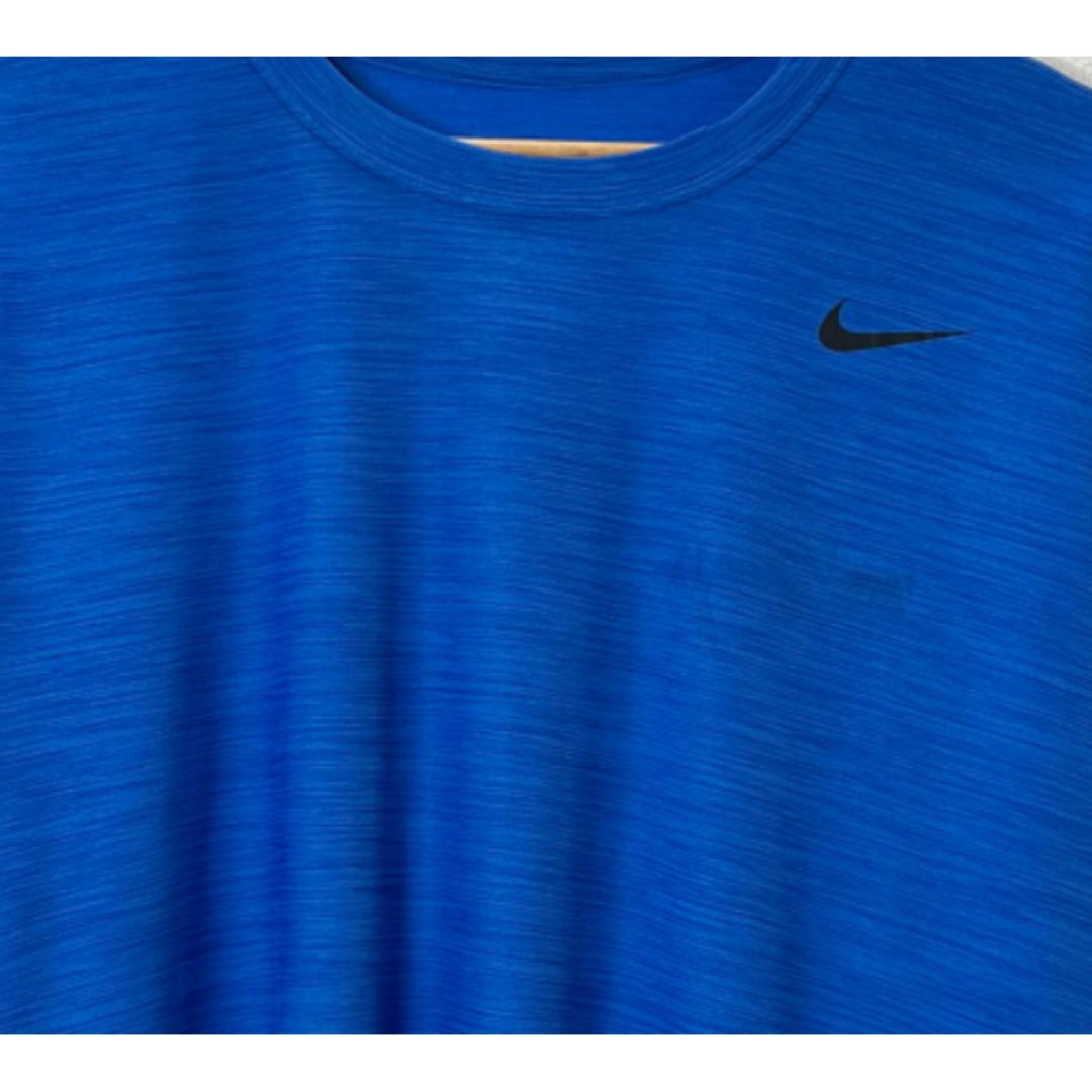 NIKE BLUE SIZE XL DRI FIT SPORTS TEE