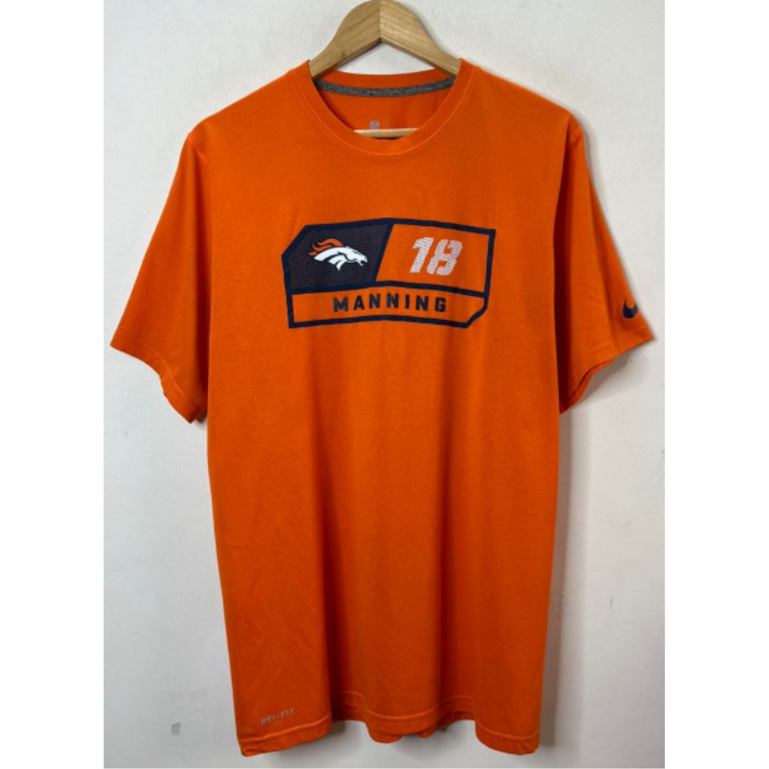 PEYTON MANNING NFL SIZE L DRI FIT SPORTS TEE