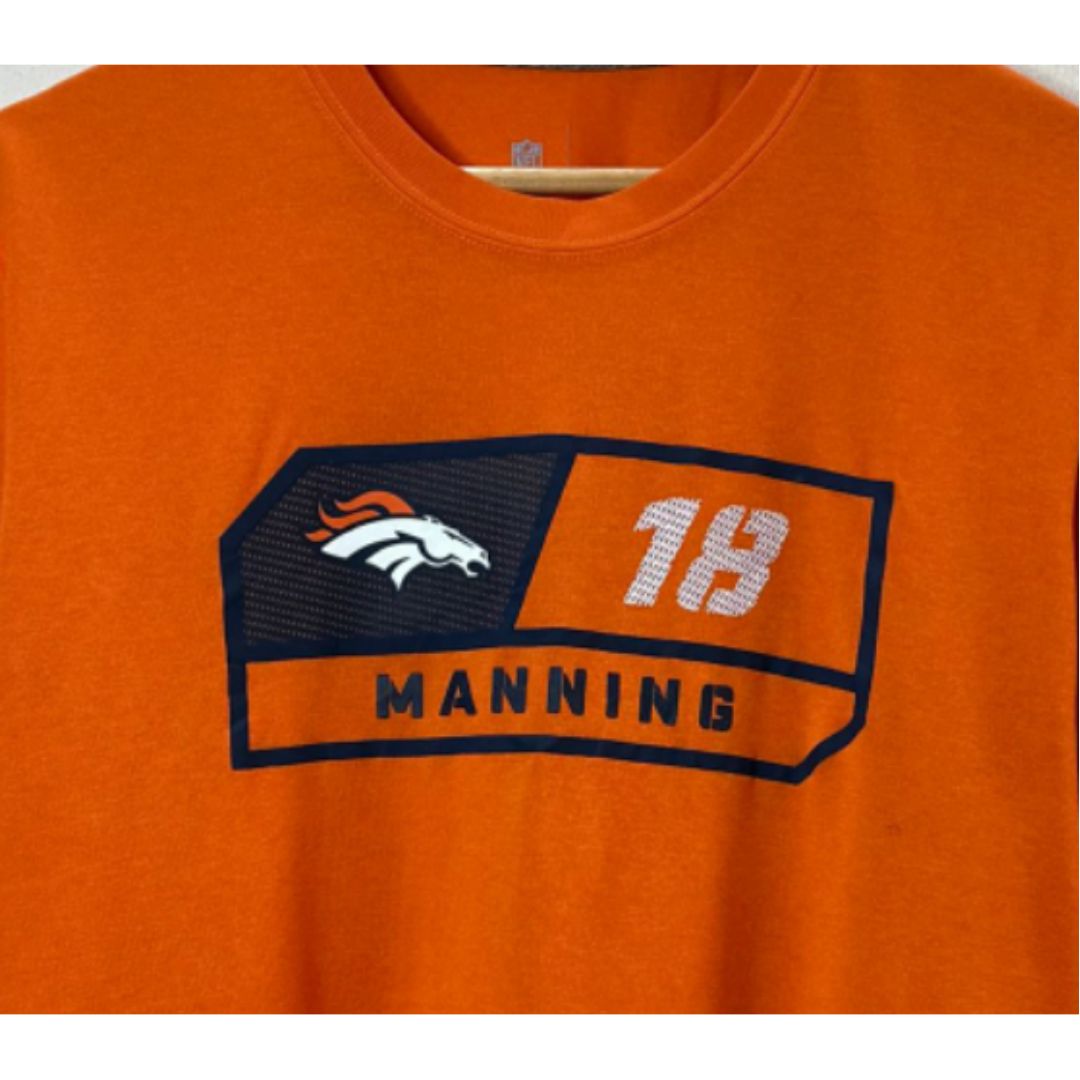 PEYTON MANNING NFL SIZE L DRI FIT SPORTS TEE