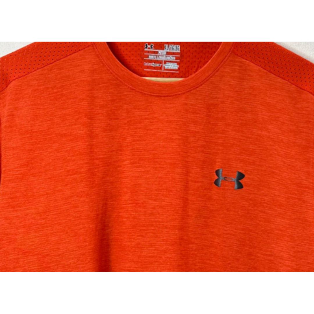 UNDER ARMOUR ORANGE SIZE XL DRI FIT SPORTS TEE