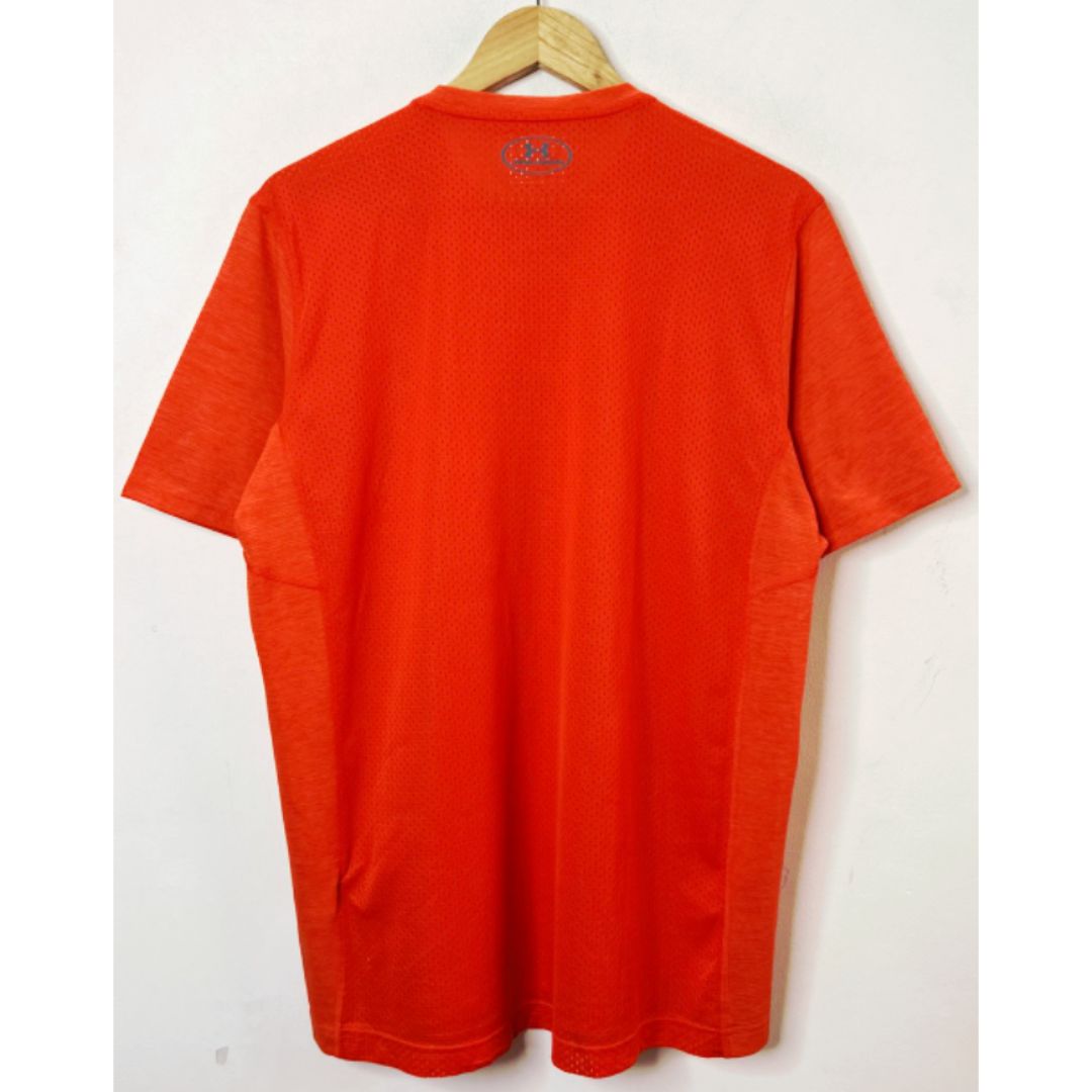 UNDER ARMOUR ORANGE SIZE XL DRI FIT SPORTS TEE