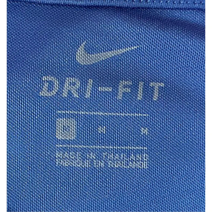 NIKE DARK BLUE & ORANDE TEE SIZE-M Premium Dri-fits