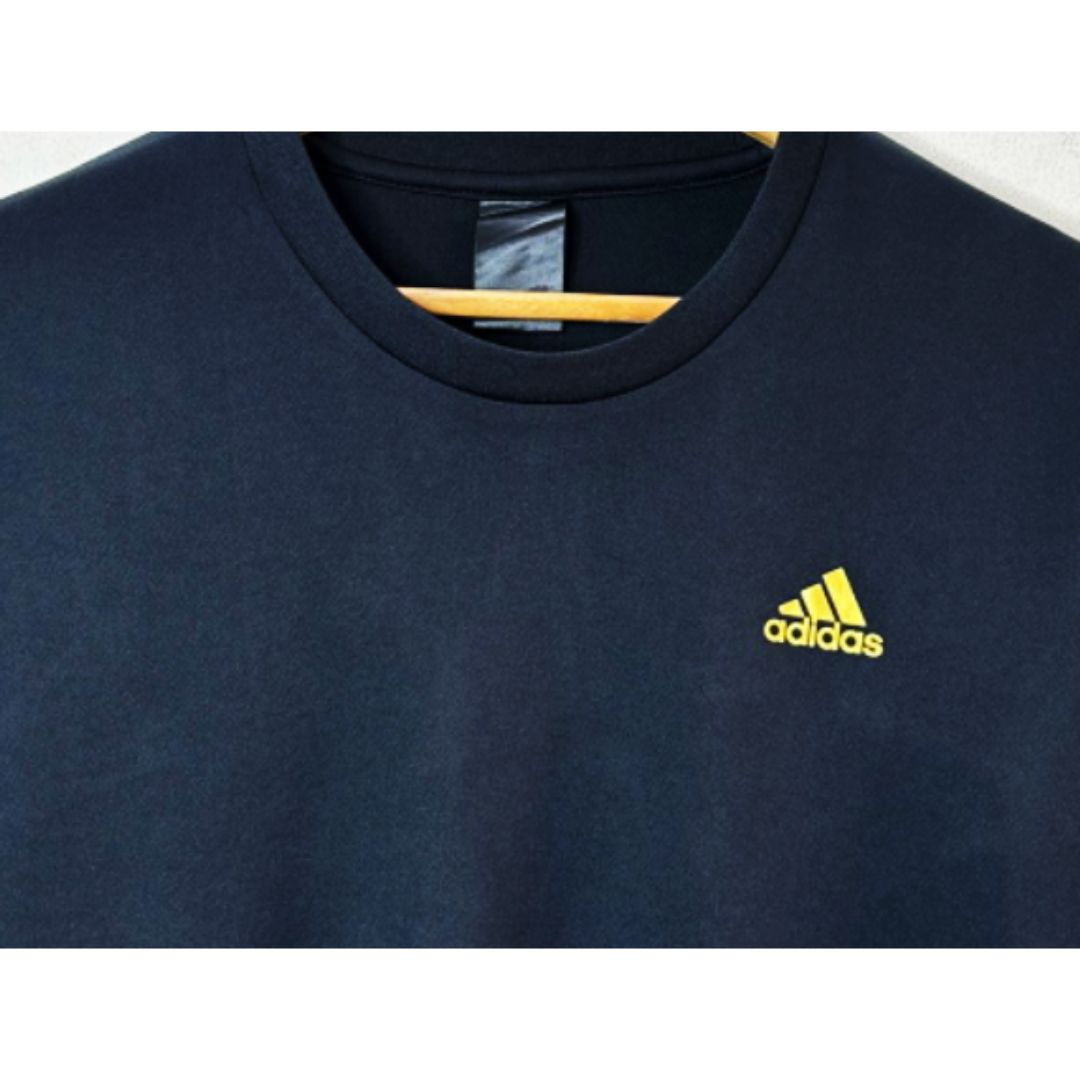 ADIDAS NAVY BLUE SIZE 2XL DRI FIT SPORTS TEE