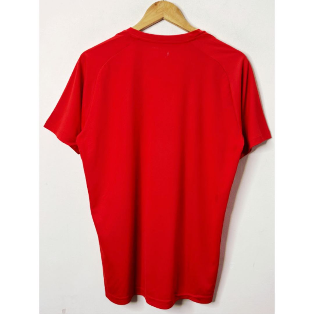 PUMA RED SIZE M DRI FIT SPORTS TEE