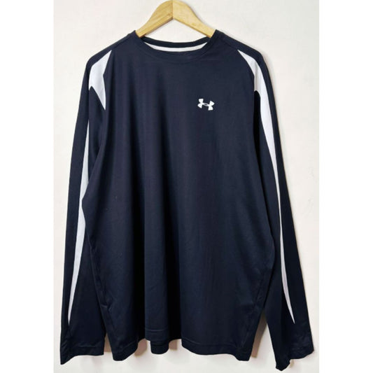 UNDER ARMOUR NAVY BLUE SIZE 2XL DRI FIT SPORTS TEE