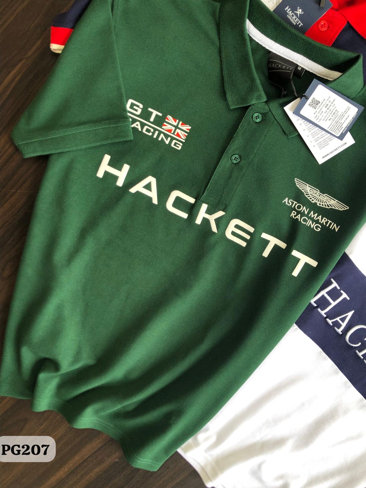 Hackett London x Aston Martin Polo – Iconic Racing Heritage in Green