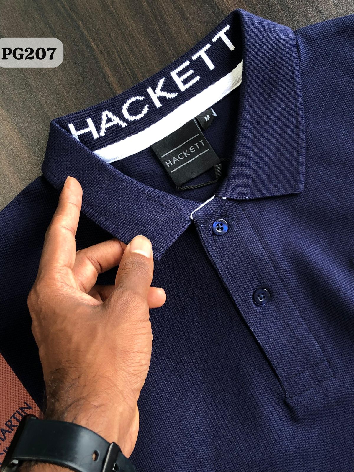Hackett x Aston Martin Polo – Classic Navy Heritage Style